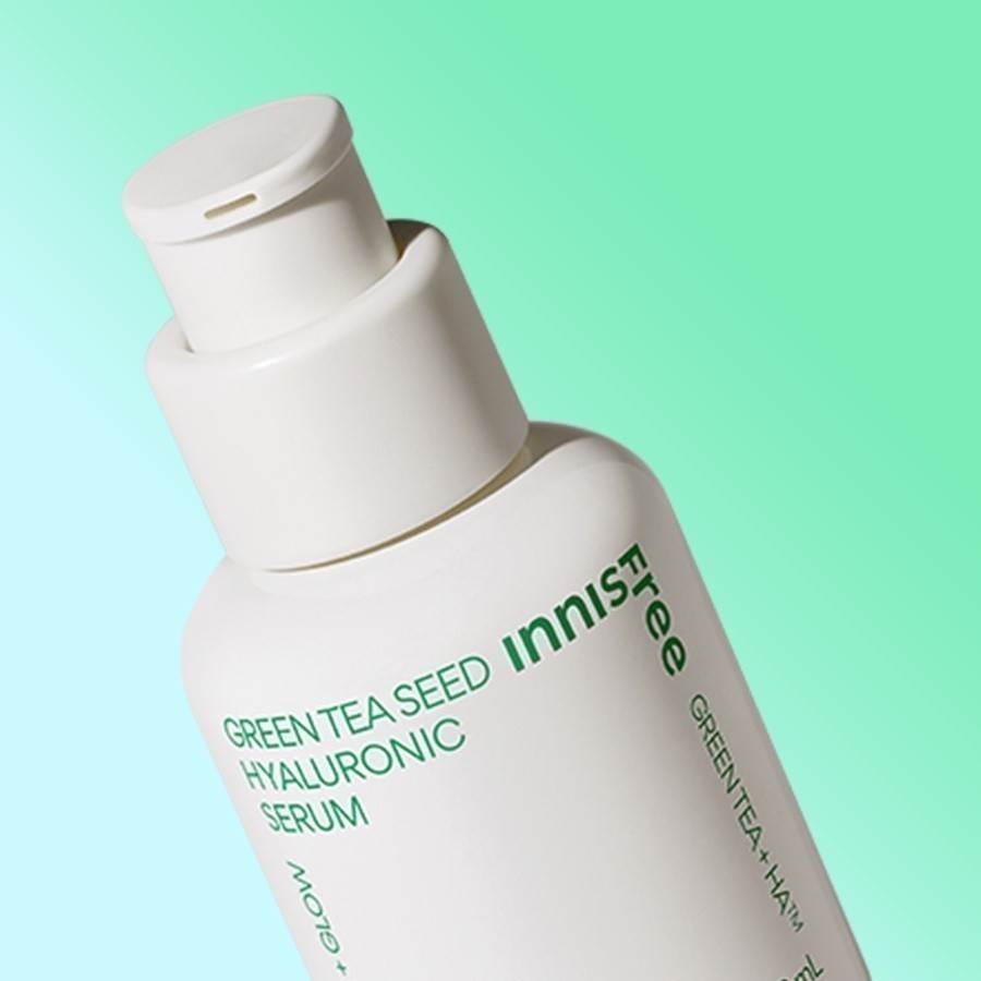 Bộ đôi Serum Trà Xanh INNISFREE cấp ẩm sâu, phục hồi da với Probiotics 80mL và Kem dưỡng ẩm trà xanh 50ml