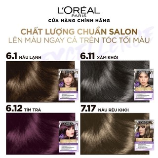 Kem nhuộm dưỡng tóc sâu màu thời trang L'Oreal Paris Excellence Fashion 172ml