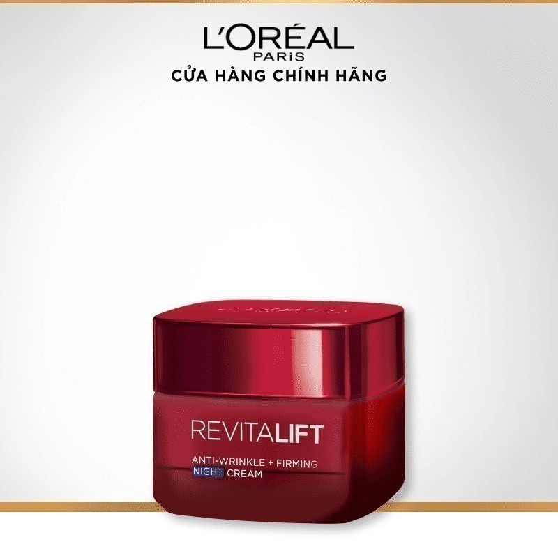 Ảnh Kem dưỡng săn chắc da và giảm nếp nhăn L'Oreal Paris Revitalift ban đêm 50ml (kem đêm) 1