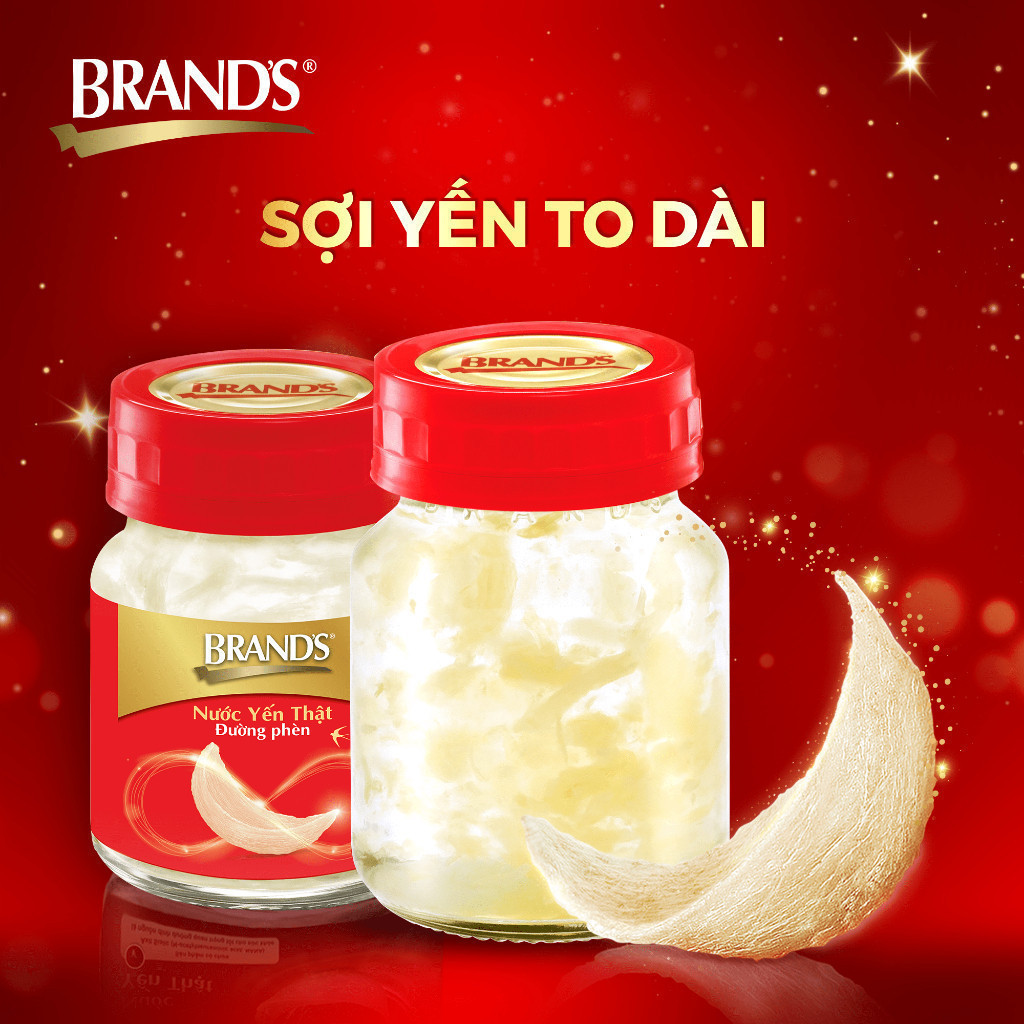 Ảnh Combo 3 Nước yến thật BRAND'S Đường Phèn (70 ml x 6 lọ) 2