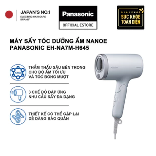 [NHẬP ELPN500P GIẢM 15% TỐI ĐA 500K] Máy sấy tóc dưỡng ẩm nanoe Panasonic EH-NA7M mái tóc khỏe và đẹp hơn - Có thể gập