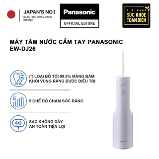 [Chính hãng] Máy tăm nước cầm tay Panasonic EW-DJ26 - Bảo hành 12 tháng