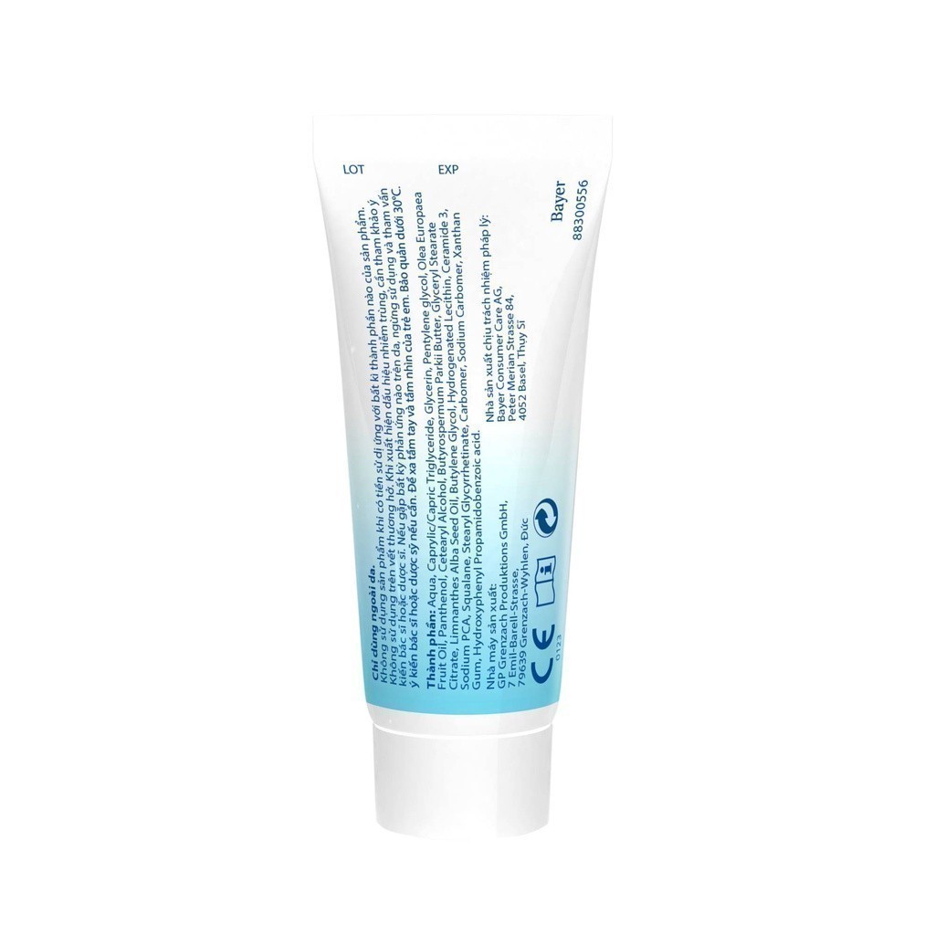 Ảnh Kem dưỡng bôi hỗ trợ giảm ngứa, mẩn đỏ do da khô, viêm da cơ địa chàm/eczema BEPANTHEN Itch Relief Cream 20g 3