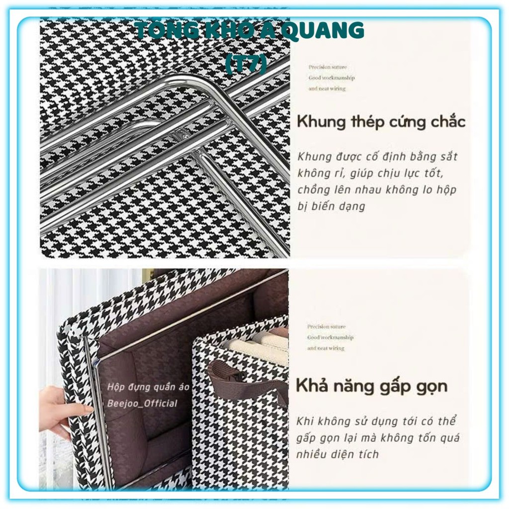 Hộp đựng quần áo chăn mền: Không gian nhỏ, giải pháp lớn!