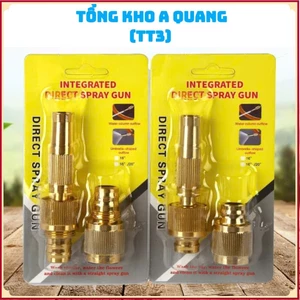 Vòi Phun Áp Lực Mạnh Combo 2 Món Tiện Lợi,Đầu Vòi Xịt Tăng Áp Tiện Lợi - SÚNG XỊT NƯỚC ĐA NĂNG RỬA XE CHUYÊN DỤNG