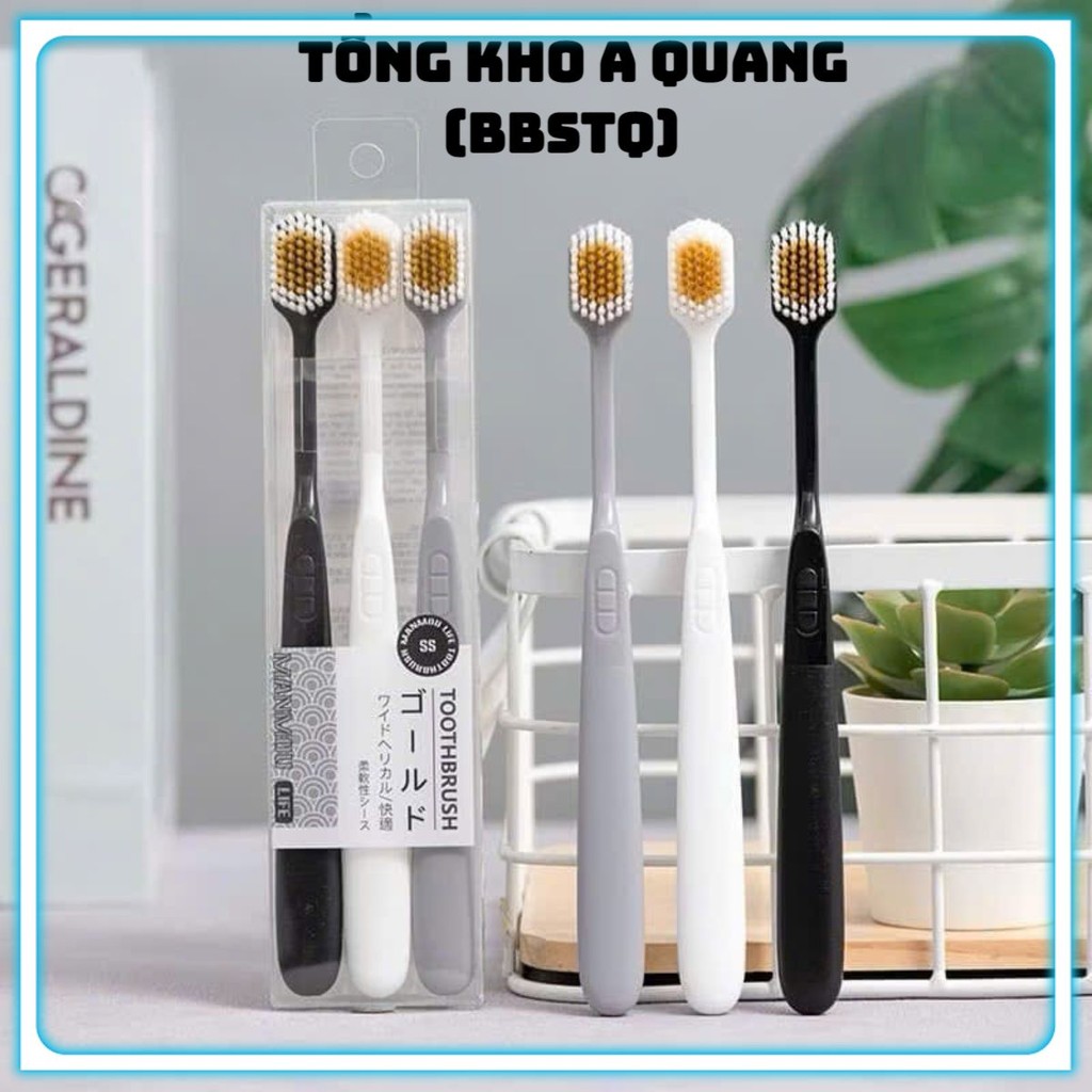 Bàn Chải Đánh Răng Nhật Lông Siêu Mềm Kháng Khuẩn – Bảo Vệ Răng Miệng Toàn Diện"