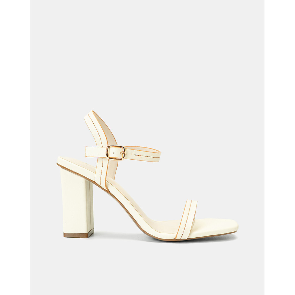 Giày Sandal Nữ 9cm Thời Trang JUNO Quai Ngang Thêu Trang Trí SD09131