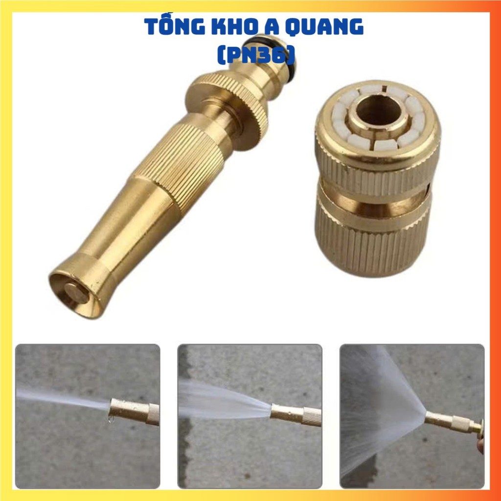 ĐẦU VÒI XỊT TĂNG ÁP TIẾT KIỆM NƯỚC COMBO 2/MÓN - Súng Xịt Nước Rửa Xe Chuyên Nghiệp,Vòi Phun Áp Lực Mạnh Dễ Dàng Sử Dụng
