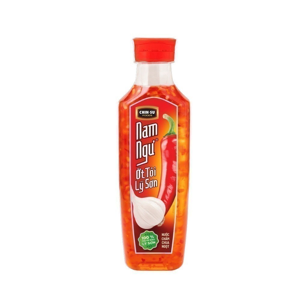 Combo 4 Chai Nước Mắm Nam Ngư Ớt Tỏi Lý Sơn 300ml
