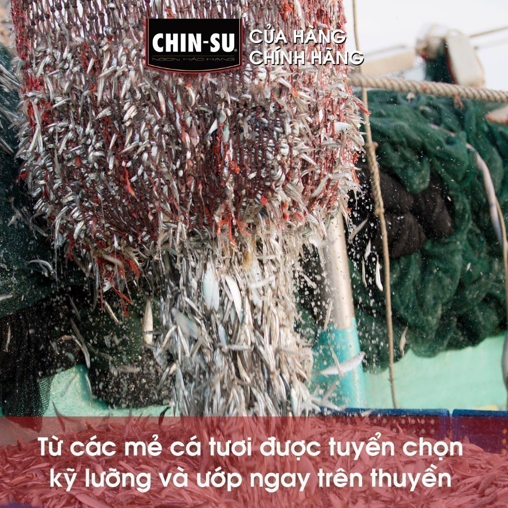 Nước Mắm CHIN-SU Cá Hồi Đậm Đặc Chai 500ml