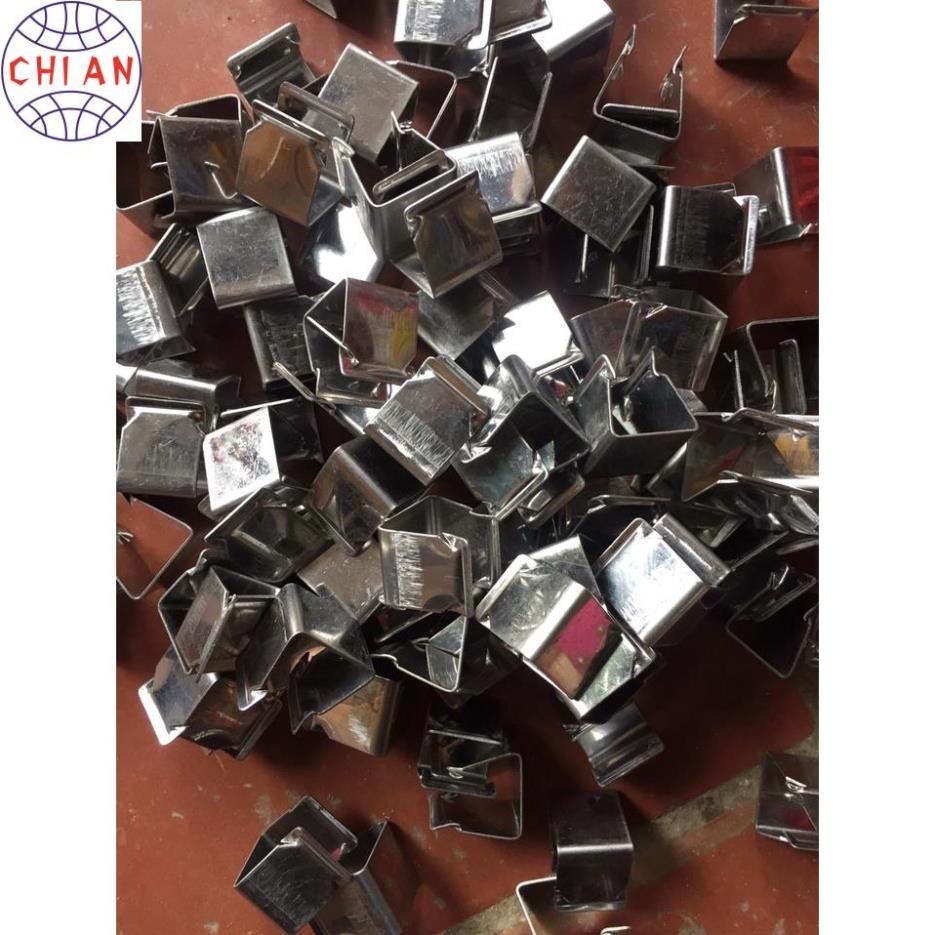 GIÁ SỈ 100 Kẹp ngói cắt inox - Ngói nóc inox - Giảm thời gian thi công mái - Tăng Chất Lượng Thẩm Mỹ