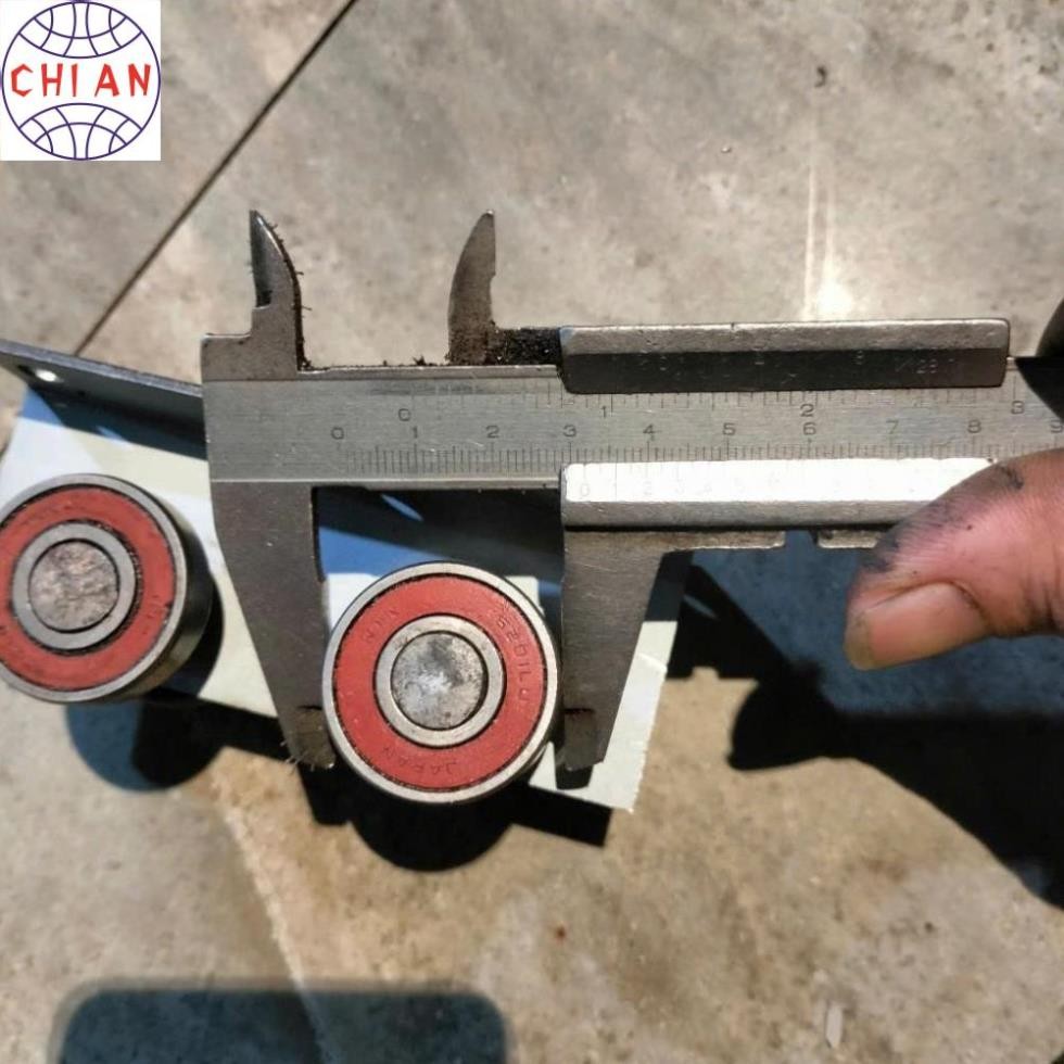 Phụ Kiện Cửa Sắt, Bánh Xe Cửa Lùa Chịu Lực 200Kg, Chịu Tải 4 Bi Chạy Máng Tuỳ Chọn 40/55/60mm