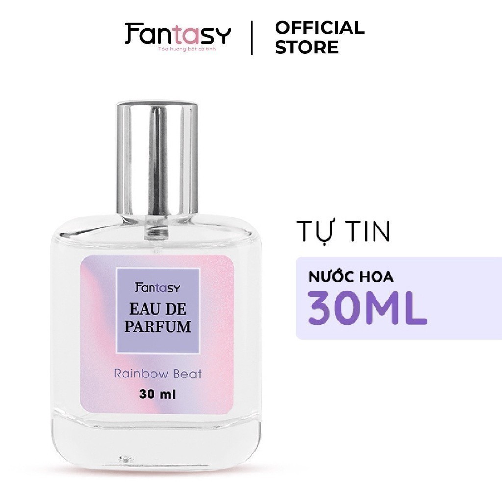 Ảnh Nước hoa nữ cho học sinh, sinh viên Fantasy tự tin - Rainbow Beat 30ml 1