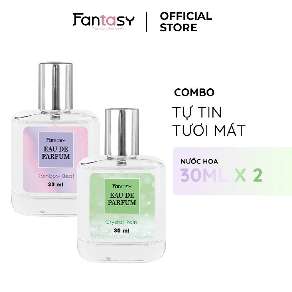 Ảnh Combo 2 Nước hoa Fantasy cho học sinh, sinh viên 30ml/chai 2
