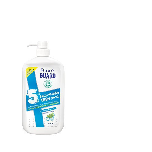 Ảnh Biore Sữa Tắm Sạch Sâu Kháng Khuẩn Guard – Mát Lạnh Sảng Khoái 1.2kg 2