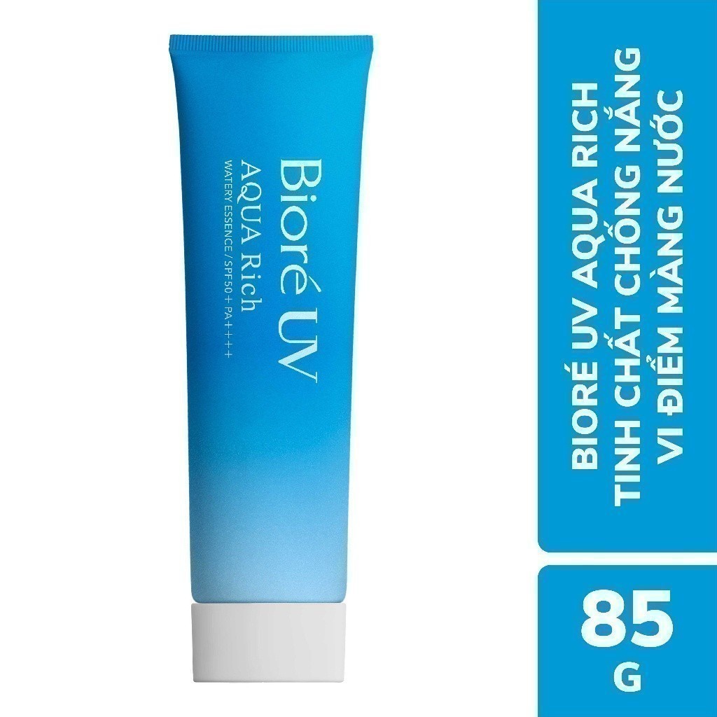 Ảnh Essence Chống Nắng Màng Nước Dưỡng Ẩm Biore UV Aqua Rich Watery Essence SPF50+/PA++++ 85G 2