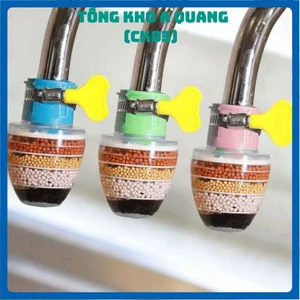 Đầu Vòi Lọc Nước Trực Tiếp Tại Vòi 6 Tầng Thế Hệ Mới Lọc Cặn Bẩn Vỉ Khuẩn 360 Độ Tiện Lợi Sử Dụng Dễ Dàng - VÒI LỌC NƯỚC