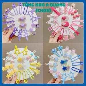 Sét 50 kẹp tóc mẫu phụ kiện tóc dành cho bé yêu bé điệu, KẸP TÓC XINH - CAPKEPTOC92