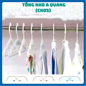 SET 6 MÓC TRẺ EM, Set 6 móc phơi quần áo trẻ em Inova, móc phơi đồ cho bé, móc phơi đồ em bé-MA: MOCQUANAO65