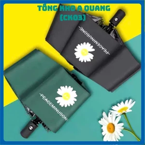 Ô HOA CÚC 3 LỚP, Ô Dù Hoa Cúc 3 Lớp Chống Tia UV - Ô HOA CÚC GẤP GỌN-MA09OHOACUC39