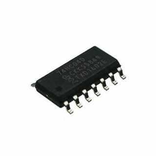 [Ưu đãi] (10 cái) IC Logic cổng NOT nghịch đảo tín hiệu HEX 74LS06, 74HC04 chân cắm / chân dán