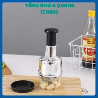 Dụng Cụ Dập, Xay Hành Tỏi, Ớt Nhà Bếp Bằng Nhựa Và Thép Không Gỉ - DAPHANHTOI572