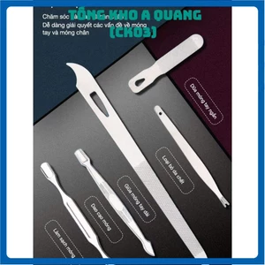 Bộ Dụng Cụ Cắt Móng Tay 19 Món Bằng Thép Không Gỉ, BỘ 19 CHI TIẾT CAO CẤP SIZE VỪA - BAMMONG231