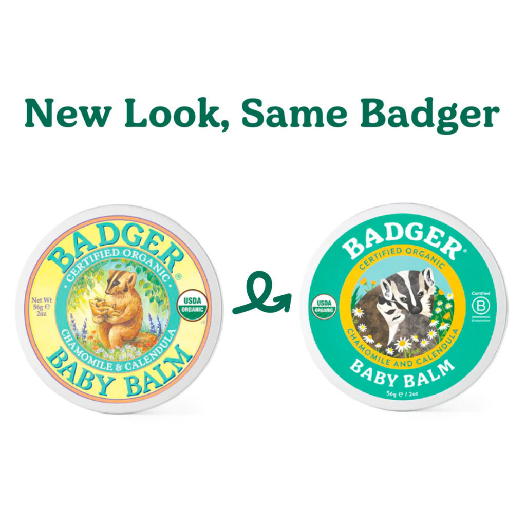 Ảnh Sáp dầu hữu cơ dưỡng da em bé BADGER Baby organic balm dưỡng ẩm cho da khô, ngừa hăm an toàn cho trẻ sơ sinh – 21g 56g 4