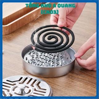 Khay Đựng Hương Muỗi Bằng Thép Không Gỉ,  HỘP ĐỰNG HƯƠNG MUỖI - HOPDUNGHUONGMUOI5562