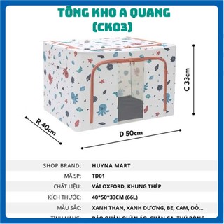 Túi Đựng Quần Áo Chăn Màn  Cỡ Lớn,  TỦ KHUNG THÉP - TUIDUNGQUANAO14