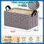 HỘP VẢI KHUNG THÉP KẺ CARO, Túi Khung Thép Họa Tiết Caro Tiện Lợi, Chắc Chắn, Có Thể Gấp Gọn - HOPVAIKHUNGSAT416
