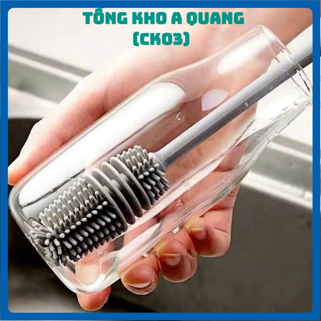[COMBO 10]CỌ CỐC SILICON, Cọ Silicon Rửa Ly Cốc Chén, Bình Sữa Đa Năng Tiện Lợi - MA:CAYCOCOCTIENLOI54