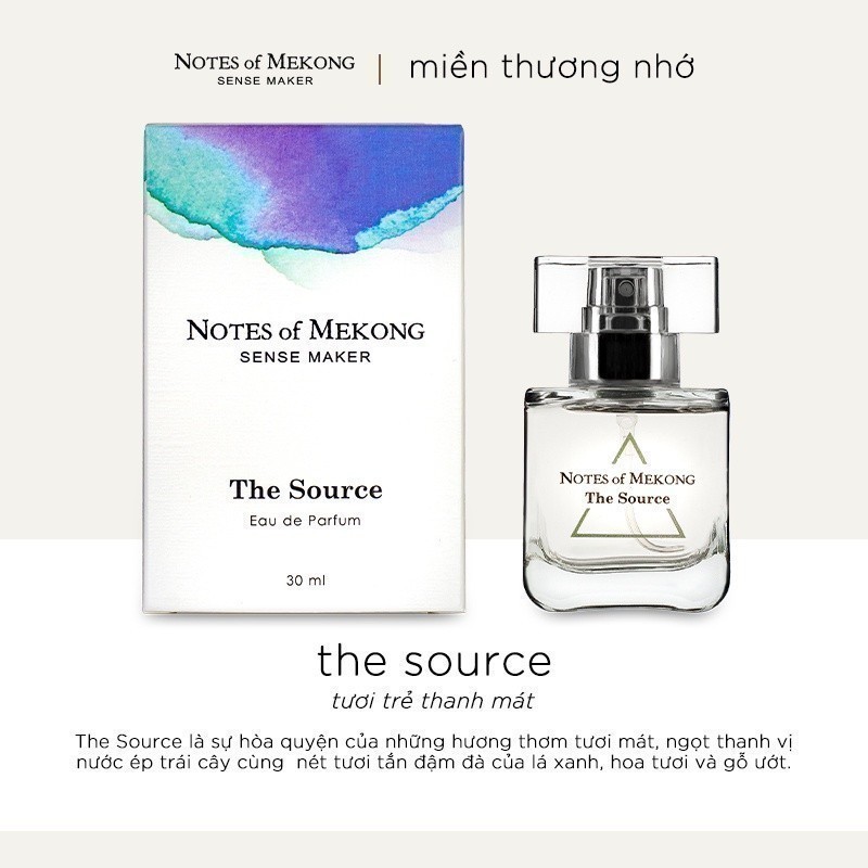Ảnh Nước hoa unisex Notes of Mekong - The Source EDP 30ml 2
