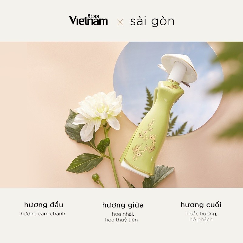 Ảnh Nước hoa nữ Miss Vietnam - Sài Gòn N31 - Hộp xanh lá EDP 35ml 1