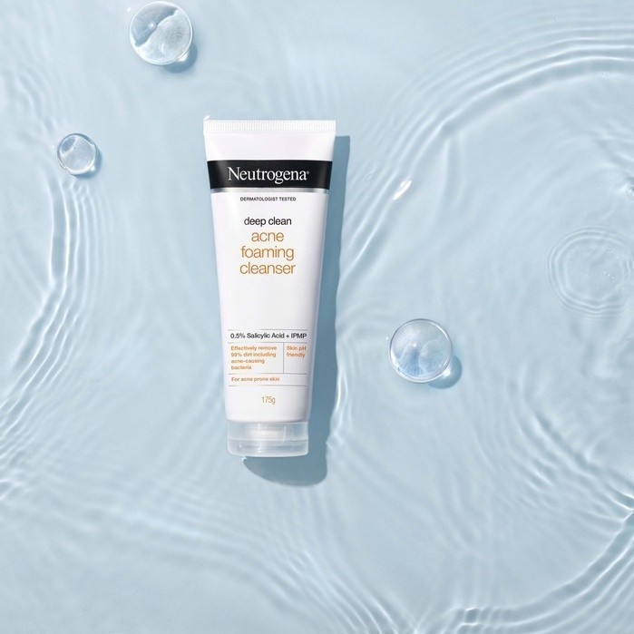 Ảnh Sữa rửa mặt NGỪA MỤN Neutrogena Deep Clean Acne Cleanser 100g 4