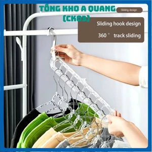 MÓC TREO PHA LÊ, Móc Treo Đồ 9 Lổ Thông Minh Móc Nhựa PHA LÊ Treo Quần Áo 9 Lỗ Đa Chức Năng-MA: MOCTREOPHALE