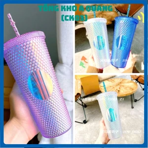CỐC VÂY CÁ , Ly Nước 2 Lớp 710ml Vân Kim Cương / Vân Sọc / Vảy Cá Các Loại, ly cách nhiệt, có nắp đậy - MA: LYCOC95