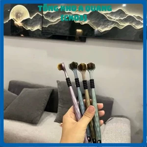 Sét 4 Bàn Chải Đánh Răng 3 Chiều Làm Sạch Khoang Miệng, BỘ 4 BÀN CHẢI 3 MẶT - BANCHAI5DS