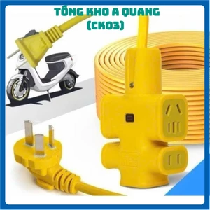 Cuộn Dây Điện Kèm Ổ Cắm, Phích Cắm Đúc Chịu Lực Cao Đa Năng - CUỘN DÂY ĐIỆN KÈM Ổ CẮM ĐA NĂNG