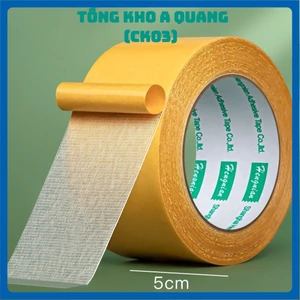 Băng Keo 2 Mặt 18 Mét Đa Năng, Băng Dính 2 Mặt Lưới Sợi Thủy Tinh Cường Lực Siêu Dính Dán Thảm Trải Sàn Siêu Chắc- 3446