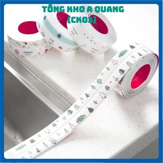 Cuộn 3,2m Băng Keo Dán Viền Bồn Rửa, Bếp Ga, Toilet (Khổ 3,5cm)-  Băng Dính Dán Viền Bồn Rửa Chén Chống Thấm Nước 33568