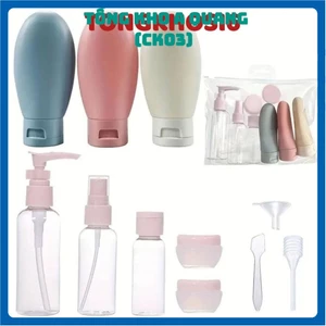 et 3 Lọ Chiết Mỹ Phẩm, Dầu Gội, Sữa Tắm Du Lịch 60ml