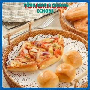tờ giấy nến lót thấm hút dầu mỡ nồi chiên không dầu, lót đĩa dập hoa văn