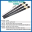 Đũa Mạ Vàng Hàn Quốc Nhựa Đen Nhật Cao Cấp Chống Trơn Chống Mốc Chịu Nhiệt Bộ 10 Đôi