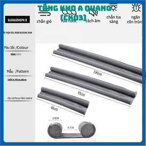 Thanh Nẹp Xốp Chặn Khe Cửa 100cm Đa Năng 🌸FREESHIP🌸 Chặn Đáy Khe Cửa, Chặn Con Trùng Tiết Kiệm Điện Năng