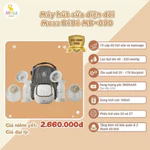 Máy hút sữa điện đôi Moaz Bebe MB090 vắt sữa tự động cho mẹ bảo hành chính hãng 12 tháng — ảnh 2