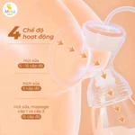 Máy hút sữa điện đôi Moaz Bebe MB090 vắt sữa tự động cho mẹ bảo hành chính hãng 12 tháng — ảnh 7