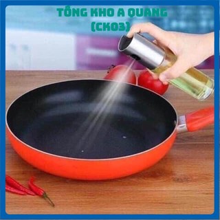 Bình Xịt Dầu Ăn SHODWE Thủy Tinh Cao Cấp Dung Tích 100ml, Dạng Phun Sương, Chai Xịt Dầu Nấu Ăn, Làm Bánh 38589