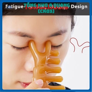 Lược Gỗ Đàn Hương Năm Cánh, Lược Gỗ Massage Da Đầu Lượt Chải Tóc Chống Tĩnh Điện Mini Nhỏ