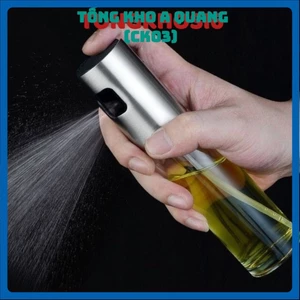 Bình Xịt Dầu Ăn SHODWE Thủy Tinh Cao Cấp Dung Tích 100ml, Dạng Phun Sương, Chai Xịt Dầu Nấu Ăn